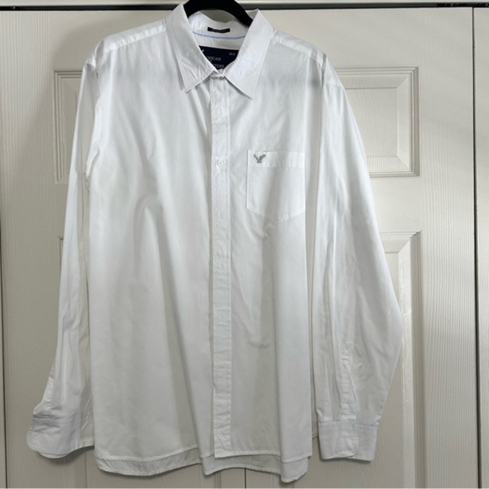 AE White Cotton Shirt
